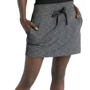 Athleta Metro Downtown Gray Skort Size S